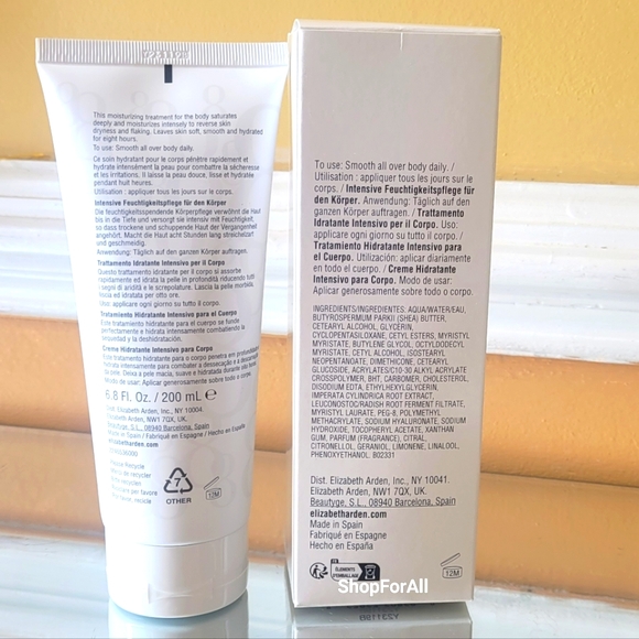 Elizabeth Arden Eight Hour Cream Moisturizing Body Treatment, NEW - Full Size - Picture 4 of 4
